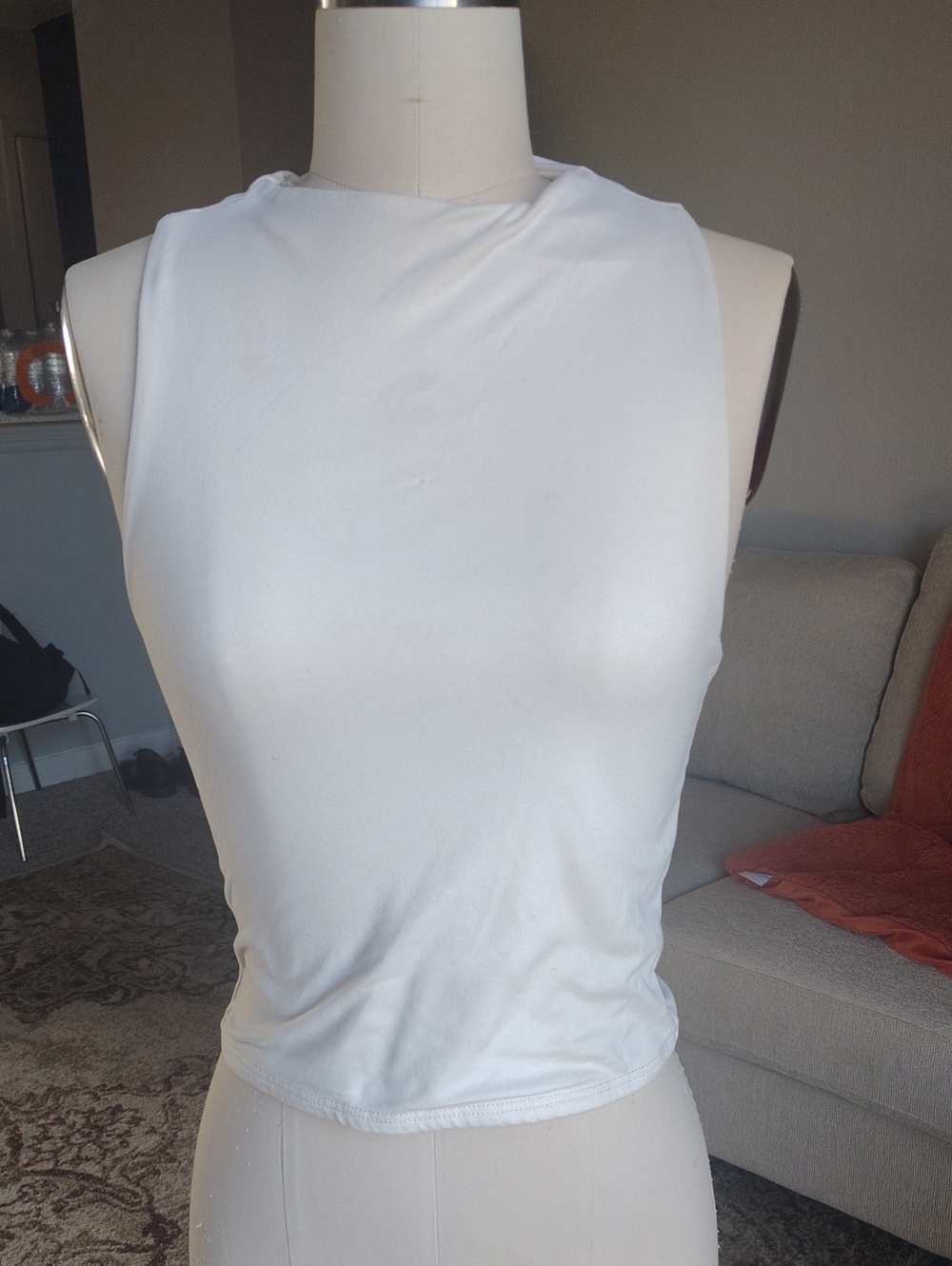 Sincerely Jules White Sleeveless Tank Top